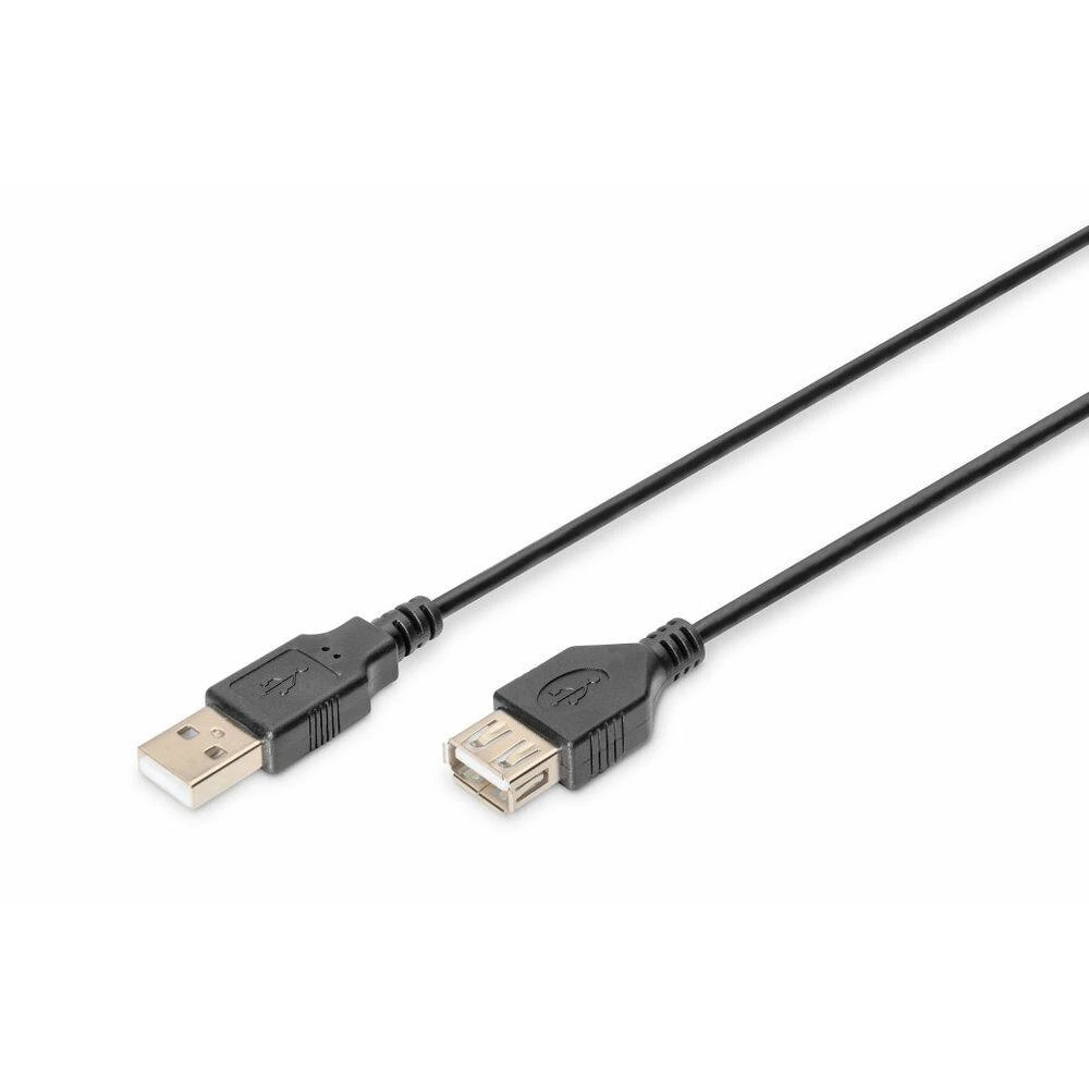 Assmann Electronic DIGITUS AK-300200-030-S USB 2.0 HighSpeed ilgintuvas USB A M kištukas /USB A F lizdas 3m juodas