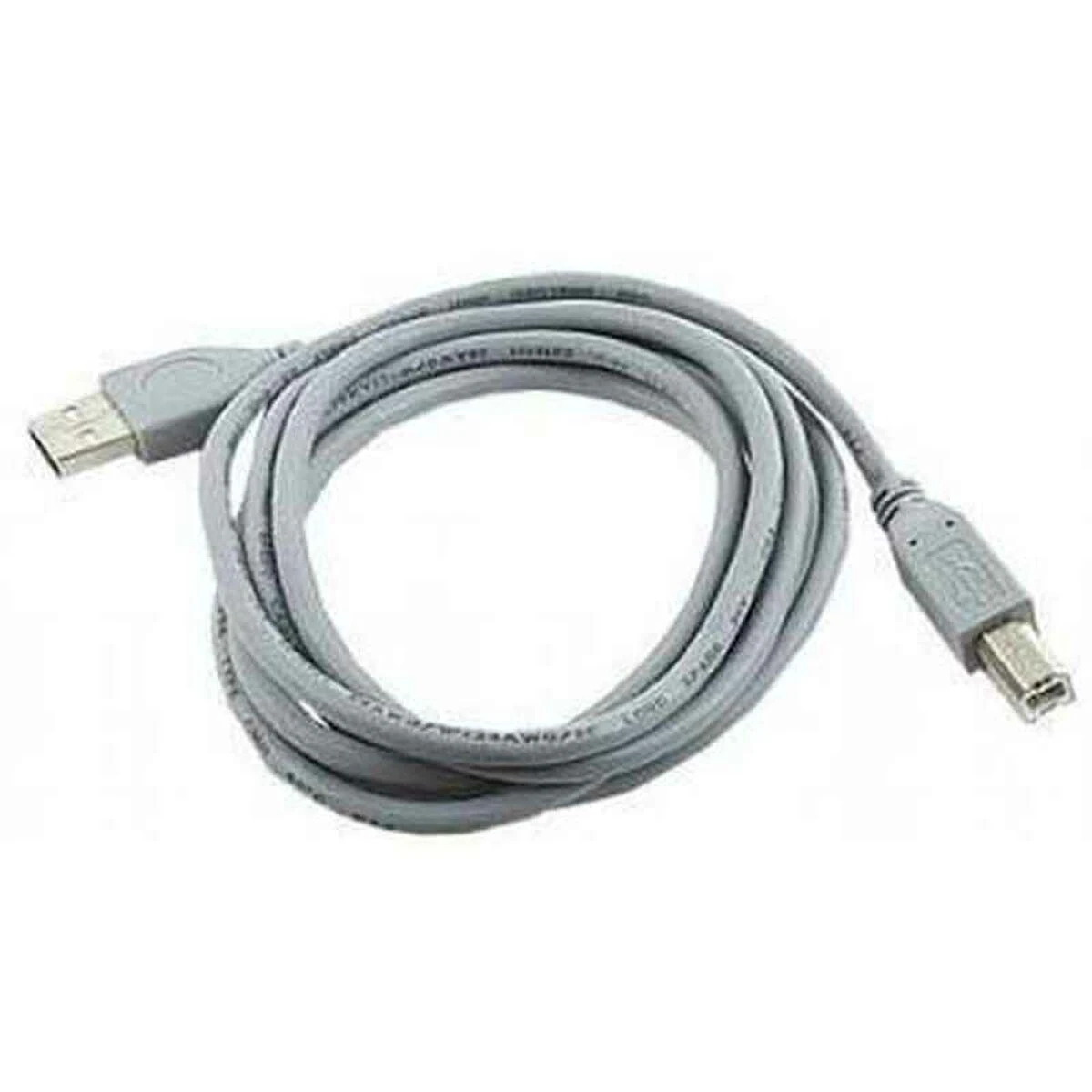 GEMBIRD CCP-USB2-AMBM-6G USB 2.0 A-B 1.8m kabelis, pilkos spalvos