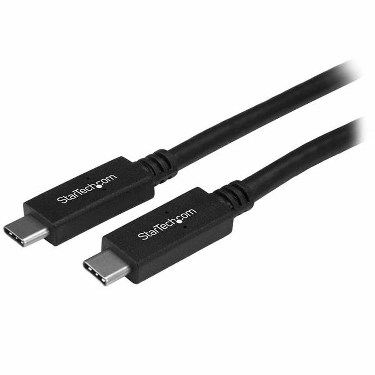 Kabelis USB StarTech USB-C - USB-C 0.5 m Juodas (USB31CC50CM)