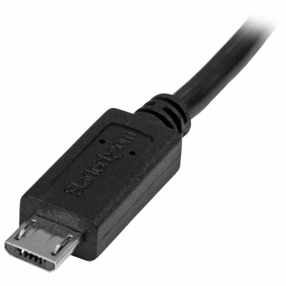 USB laidas StarTech microUSB - USB- A 0,5 m juodas (USBUBEXT50CM)
