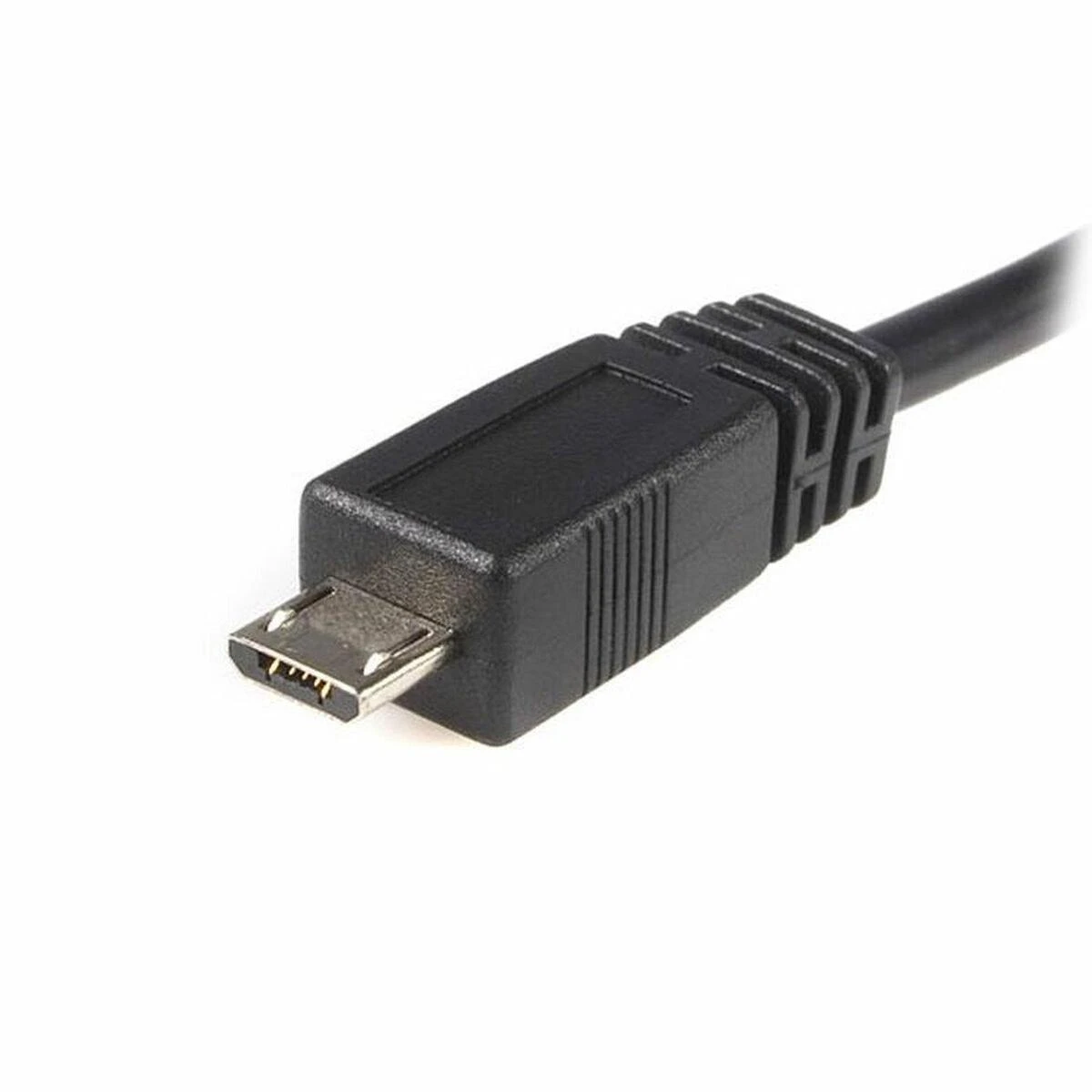 Kabelis USB STARTECH USB-A – mikroUSB 3 m Juodas (UUSBHAUB3M)