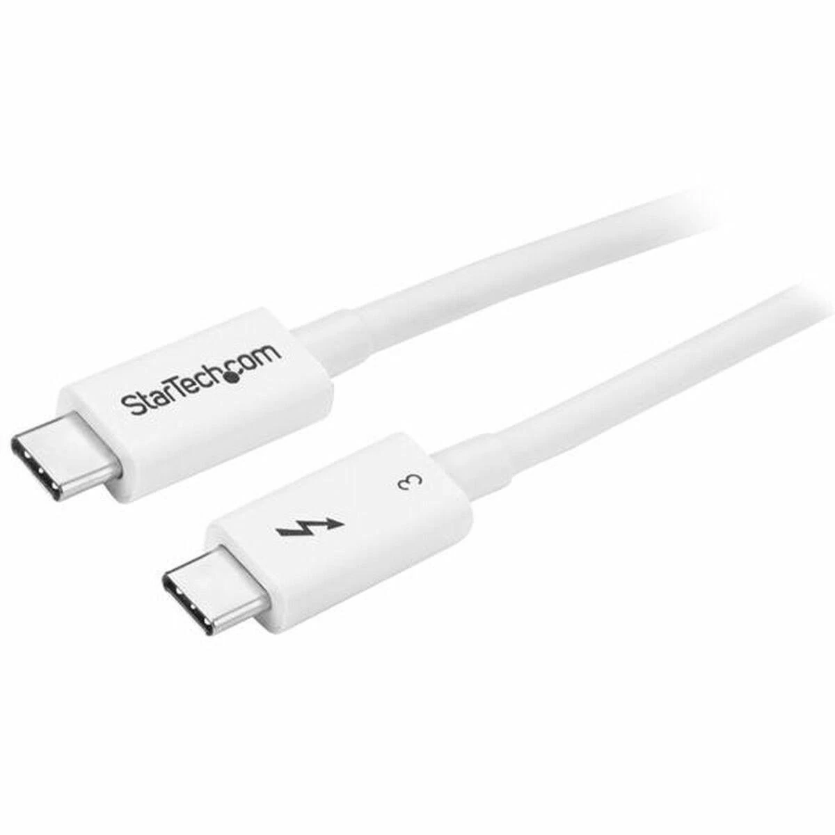 USB kabelis StarTech USB-C – USB-C 0,5 m baltas (TBLT34MM50CW)