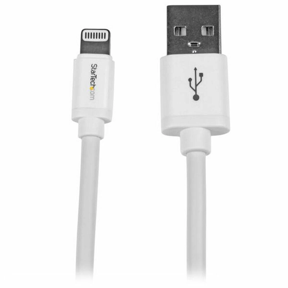 Kabelis USB StarTech USB-A - Lightning 2 m Baltas (USBLT2MW)