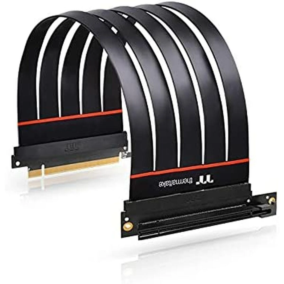 Ilgintuvas (extender)  Thermaltake Riser taśma - TT Premium PCI-E 4.0 x16 Extender - 300mm 90°