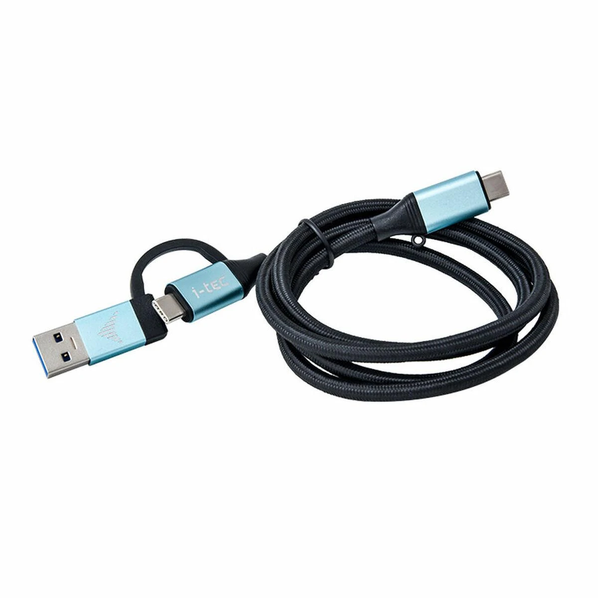 I-TEC USB-C į USB-C laidas su integruotu USB 3.0 adapteriu 100 cm