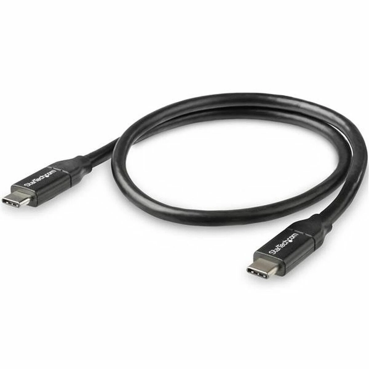 USB kabelis StarTech USB-C - USB-C 0,5 m Juodas (USB2C5C50CM)