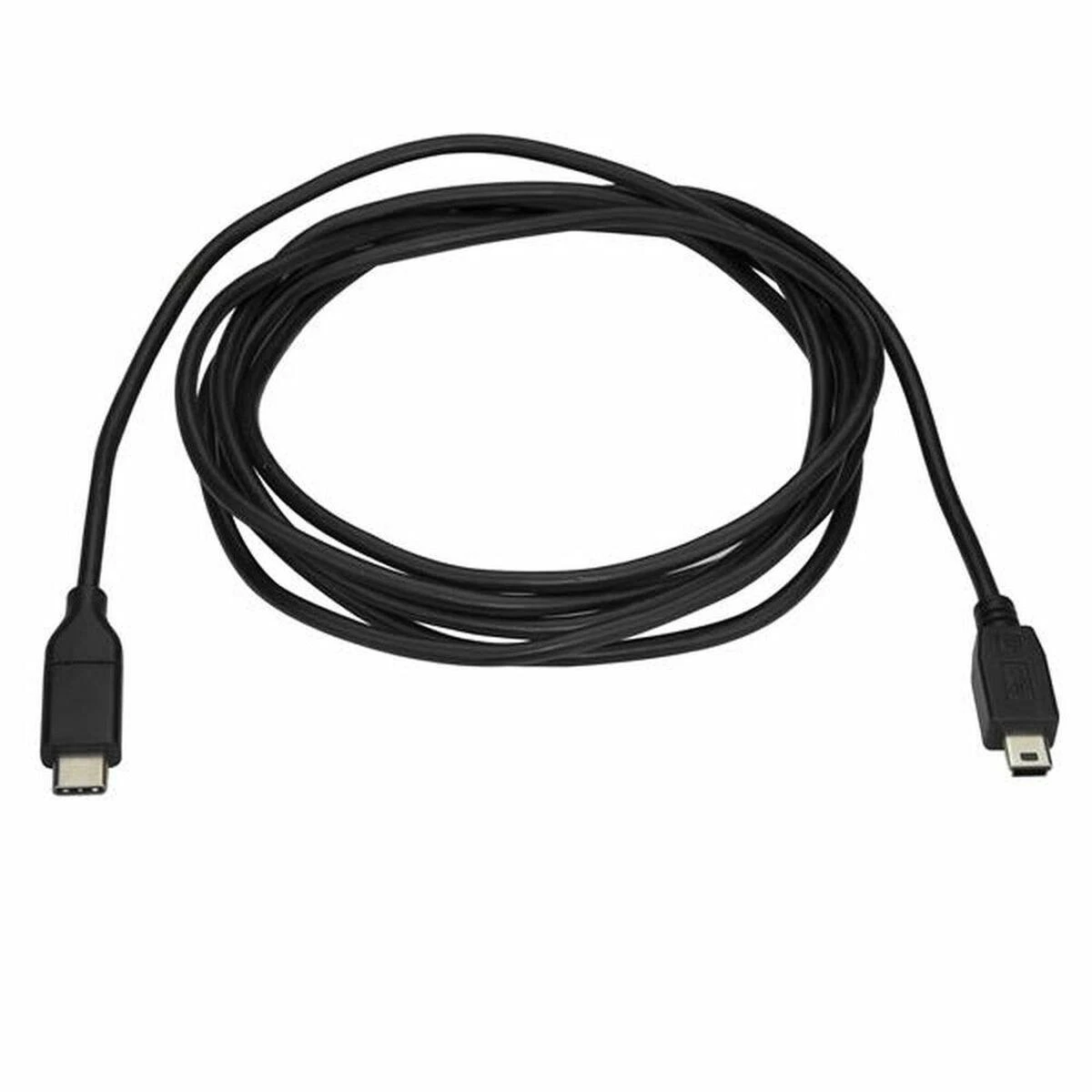 Kabelis USB StarTech USB-C - miniUSB 2 m Juodas (USB2CMB2M)