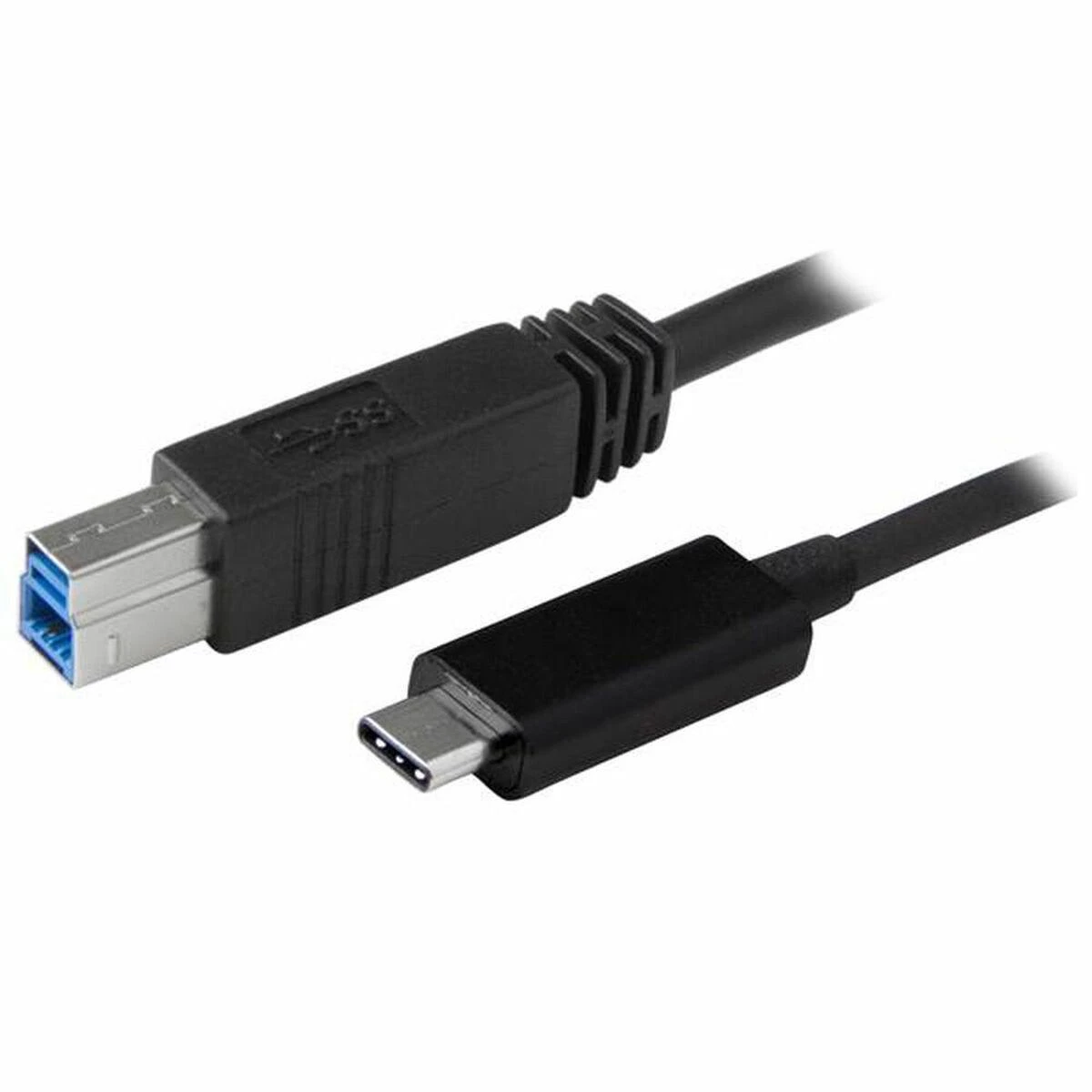 Kabelis USB StarTech USB-B - USB-C 1 m Juodas (USB31CB1M)