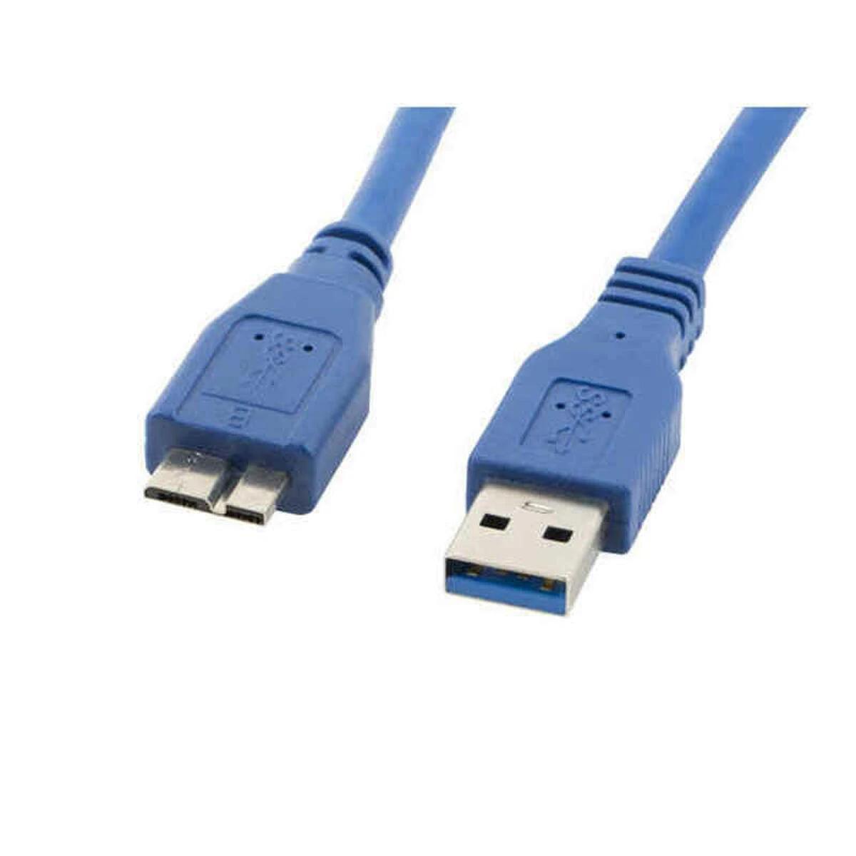 LANBERG CA-US3M-10CC-0005-B kabelis USB 3.0 Micro AM-MBM5P 50cm