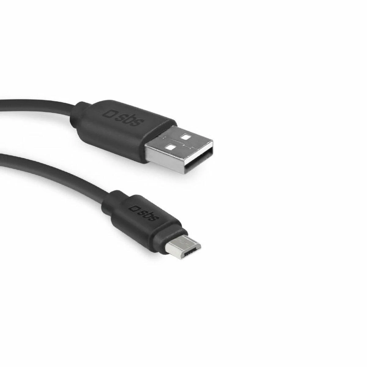 MicroUSB Įkrovimo 2m Laidas SBS Juodas