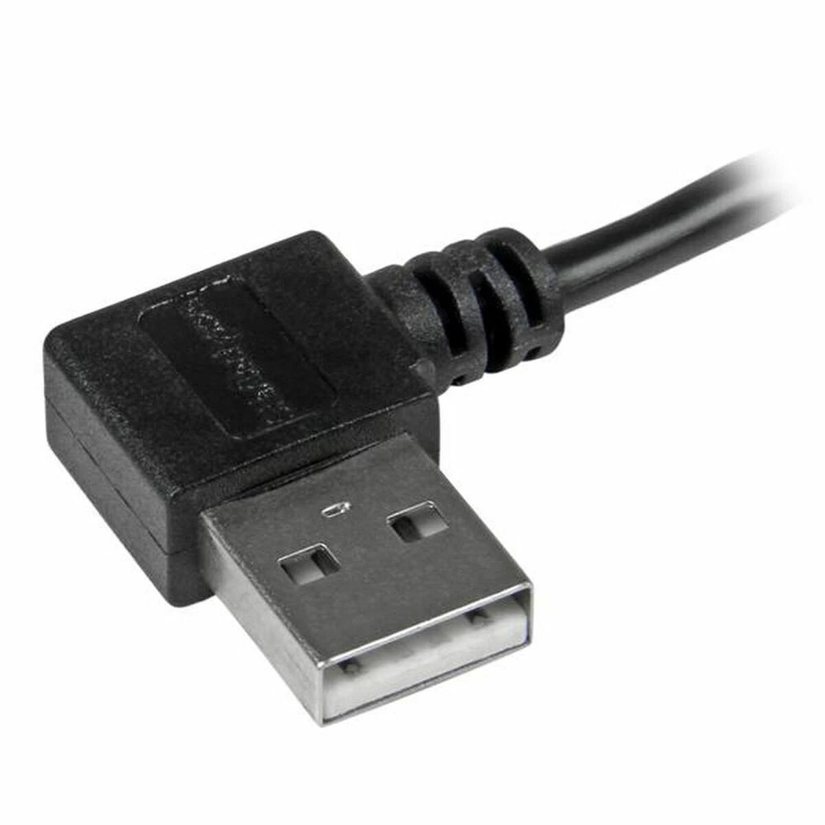 Kabelis USB StarTech USB-A - microUSB 2 m Juodas (USB2AUB2RA2M)