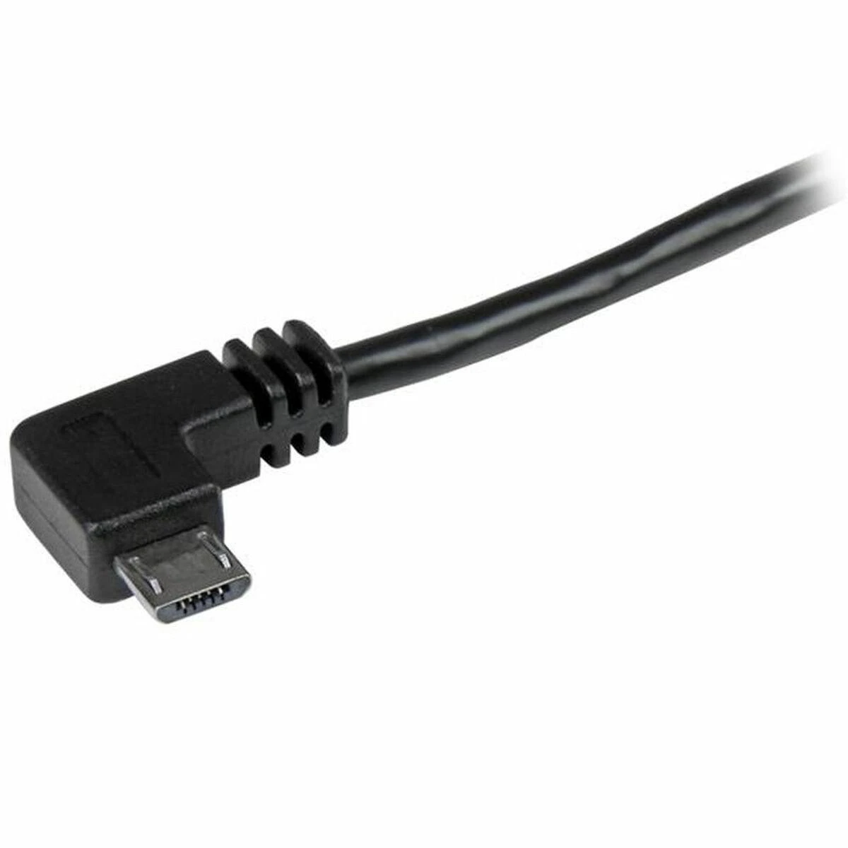 Kabelis USB StarTech USB-A - microUSB 2 m Juodas (USB2AUB2RA2M)