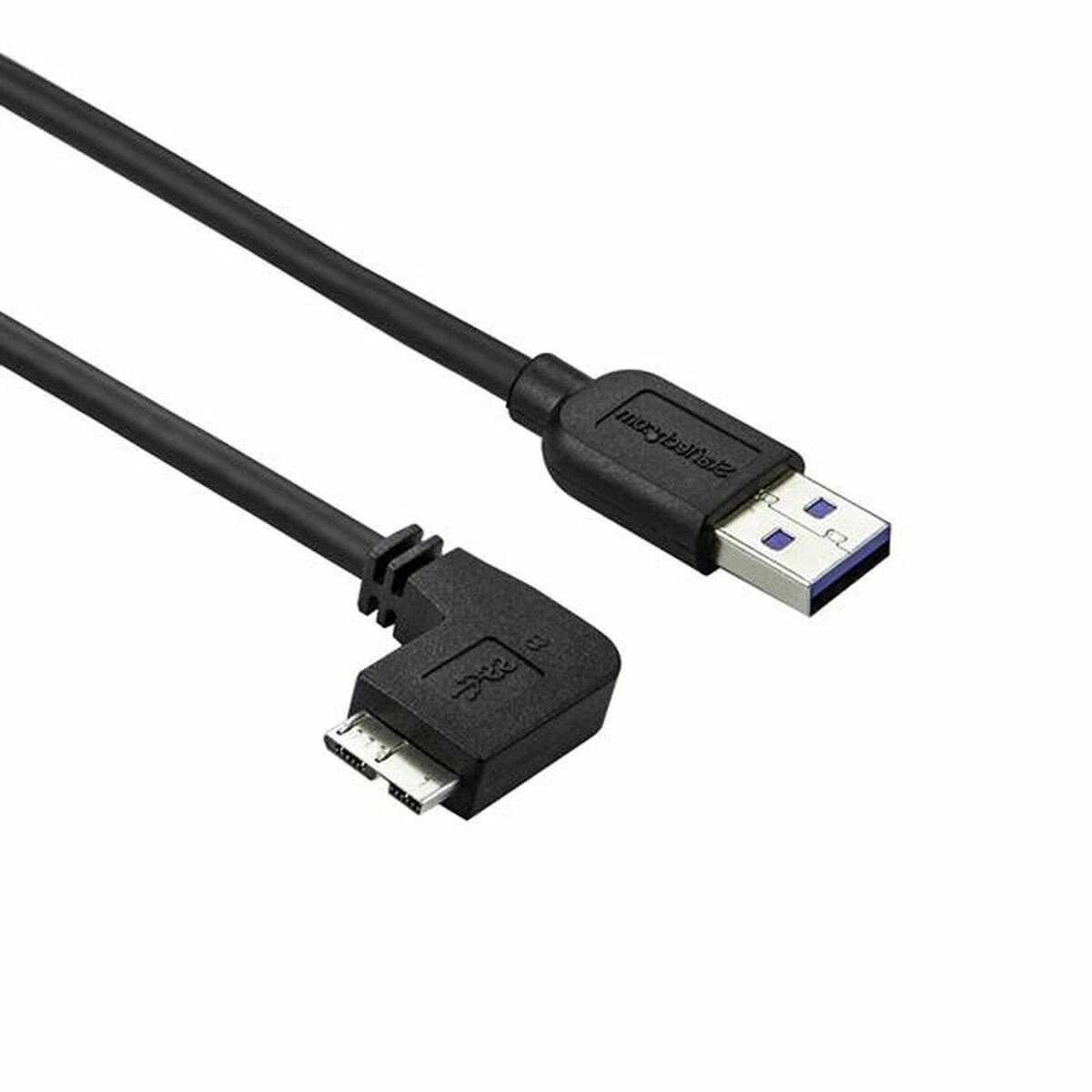 Kabelis USB StarTech USB-A - micro-B 2 m Juodas (USB3AU2MLS)
