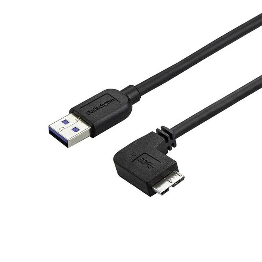 Kabelis USB StarTech USB-A - micro-B 2 m Juodas (USB3AU2MRS)