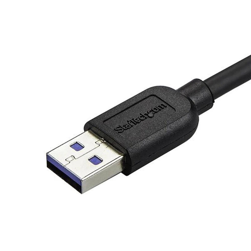 Kabelis USB StarTech USB-A - micro-B 2 m Juodas (USB3AU2MRS)