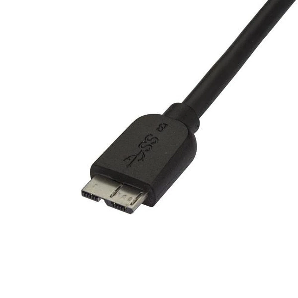 Kabelis USB StarTech USB-A - micro-B 2 m Juodas (USB3AUB2MS)