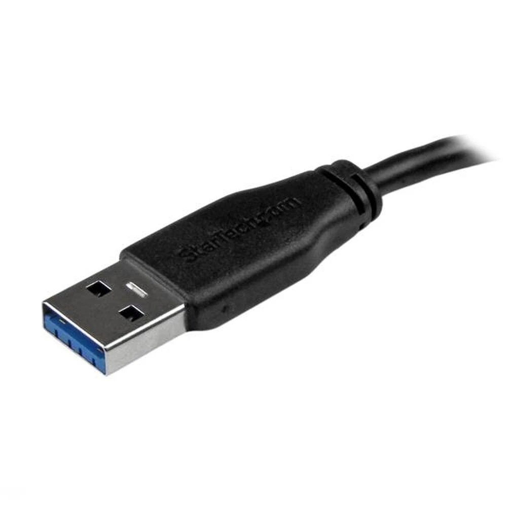 Kabelis USB StarTech USB-A - micro-B 2 m Juodas (USB3AUB2MS)