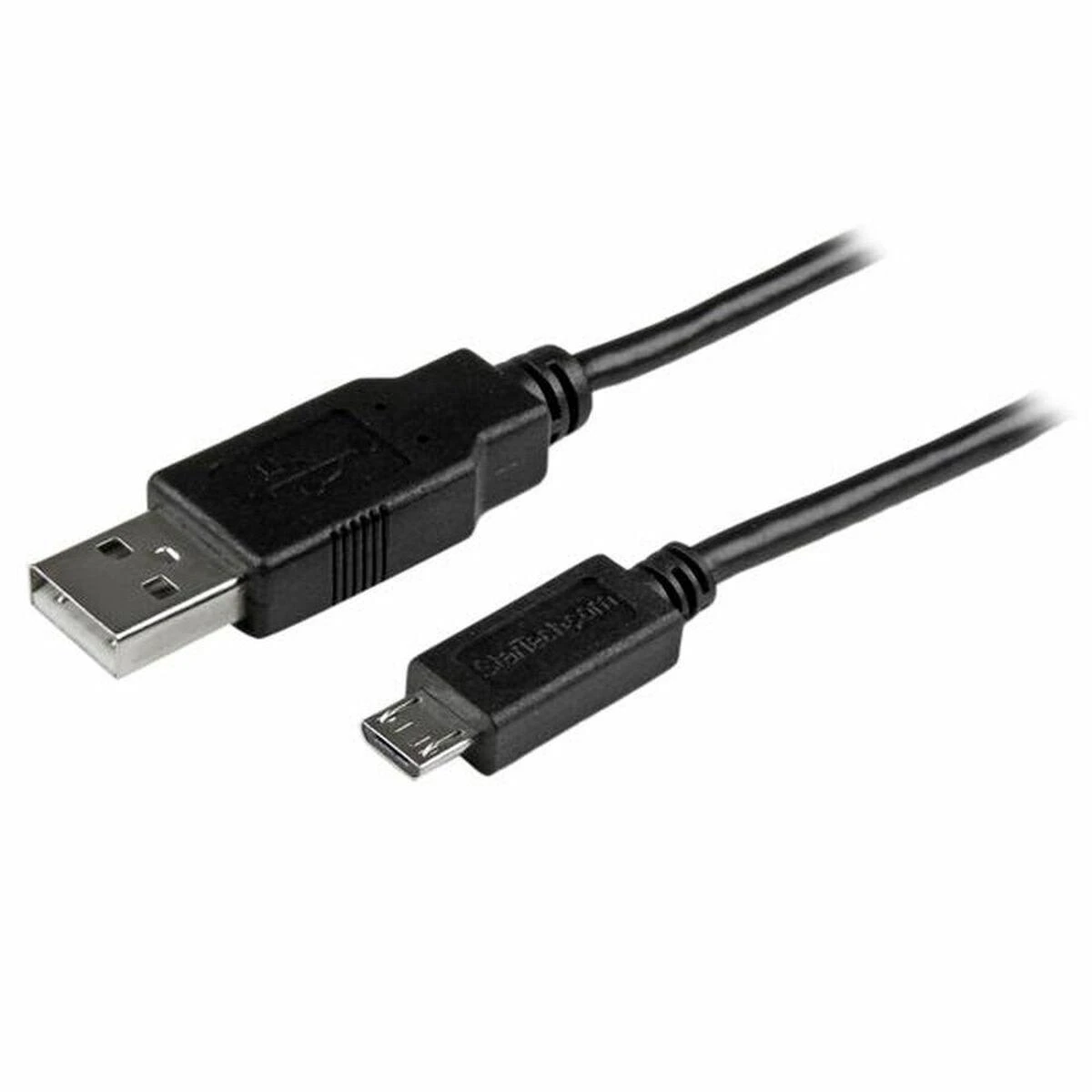 Kabelis USB StarTech USB-A - microUSB 1 m Juodas (USBAUB1MBK)