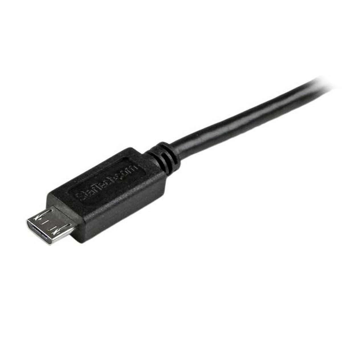 Kabelis USB StarTech USB-A - microUSB 1 m Juodas (USBAUB1MBK)