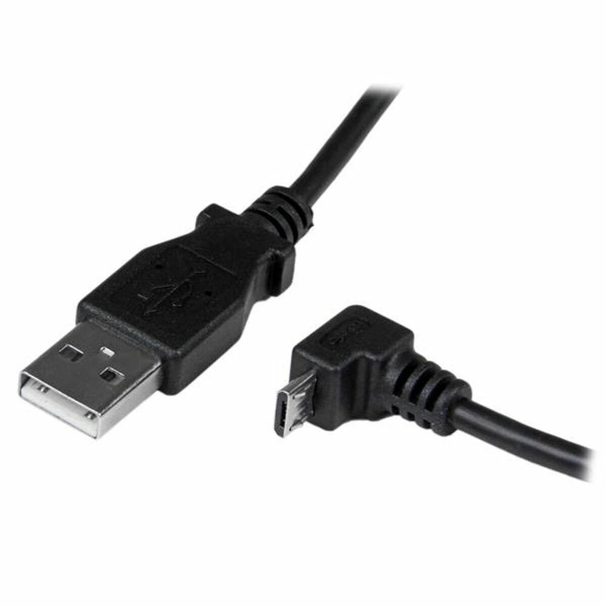 USB kabelis StarTech USB-A – microUSB 2 m juodas (USBAUB2MD)