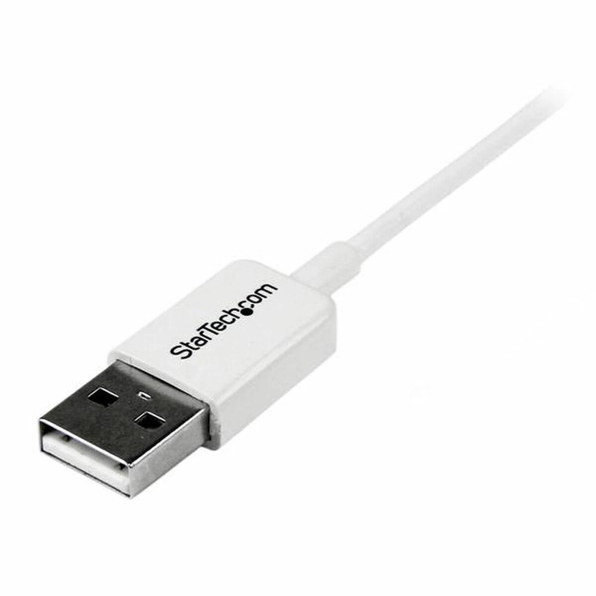 Kabelis USB StarTech USB-A - microUSB 2 m Baltas (USBPAUB2MW)