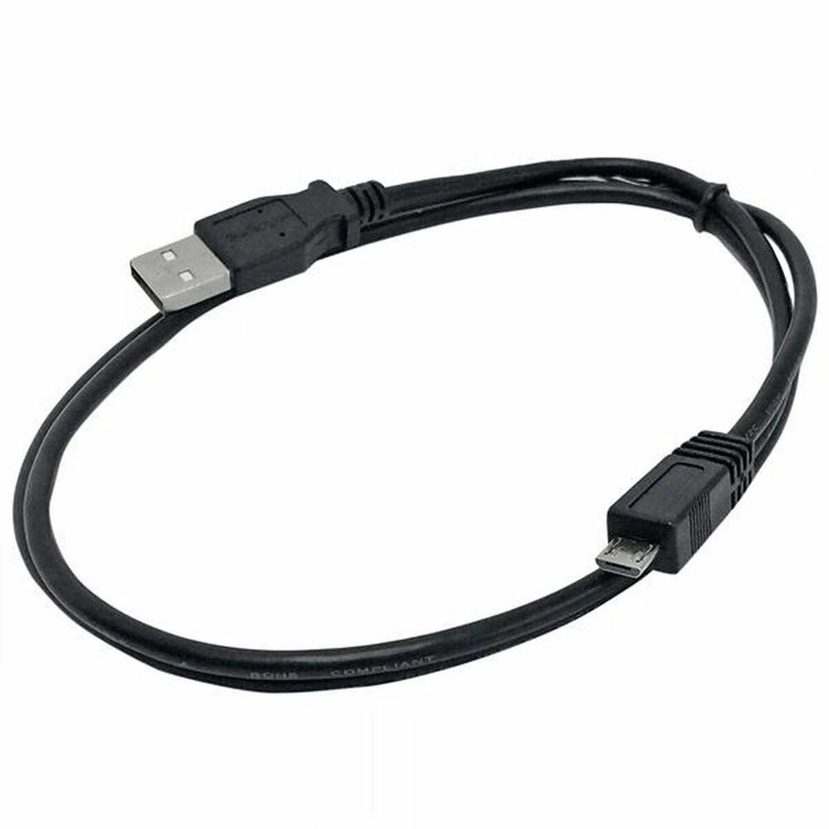Kabelis USB StarTech USB-A - microUSB 1 m Juodas (UUSBHAUB1M)