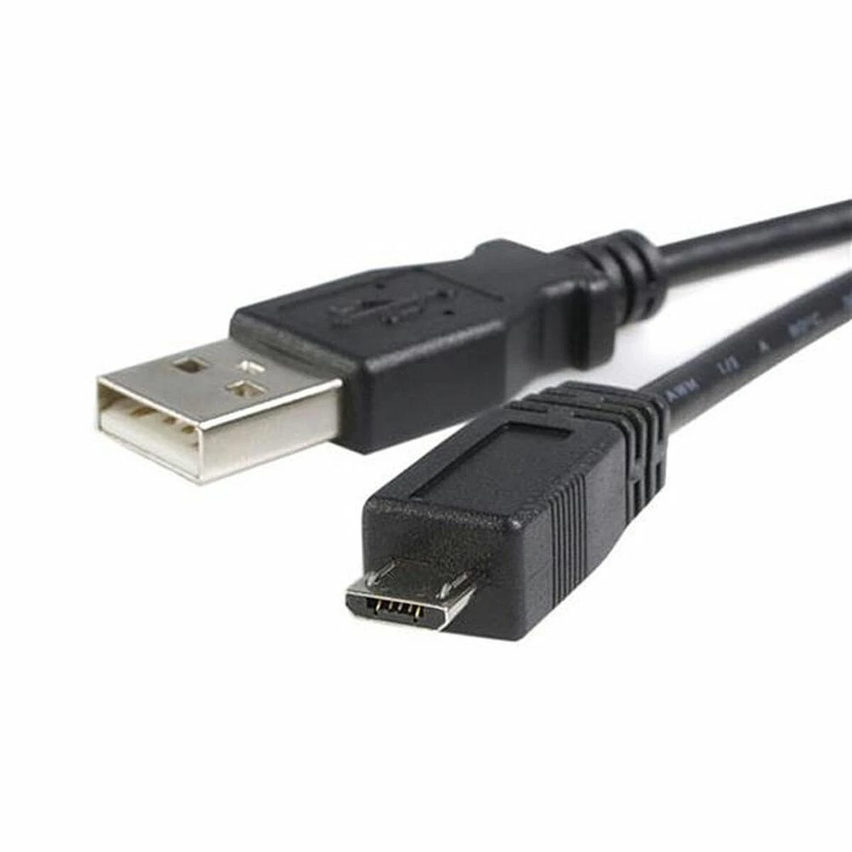 Kabelis USB StarTech USB-A - microUSB 2 m Juodas (UUSBHAUB2M)