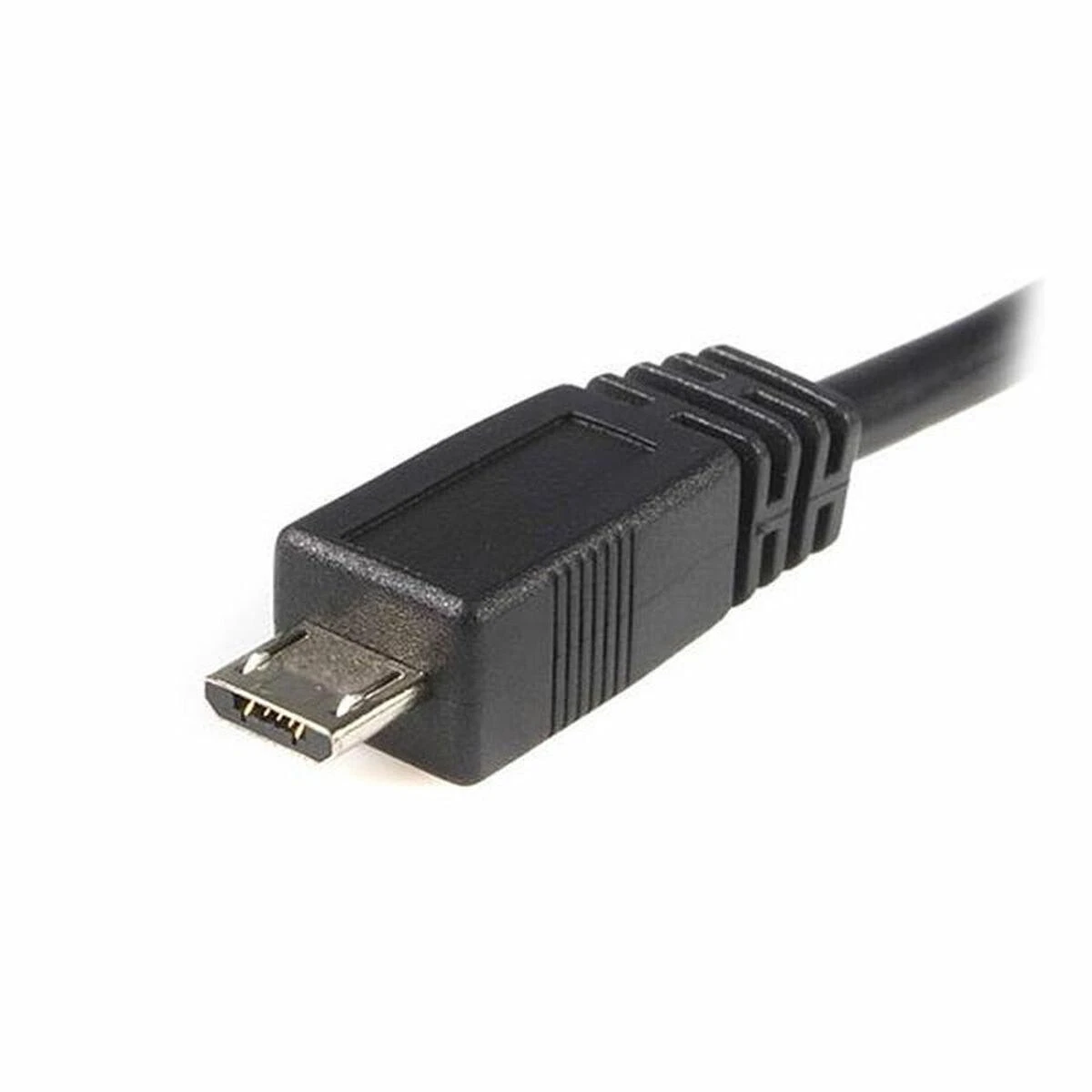 Kabelis USB StarTech USB-A - microUSB 2 m Juodas (UUSBHAUB2M)
