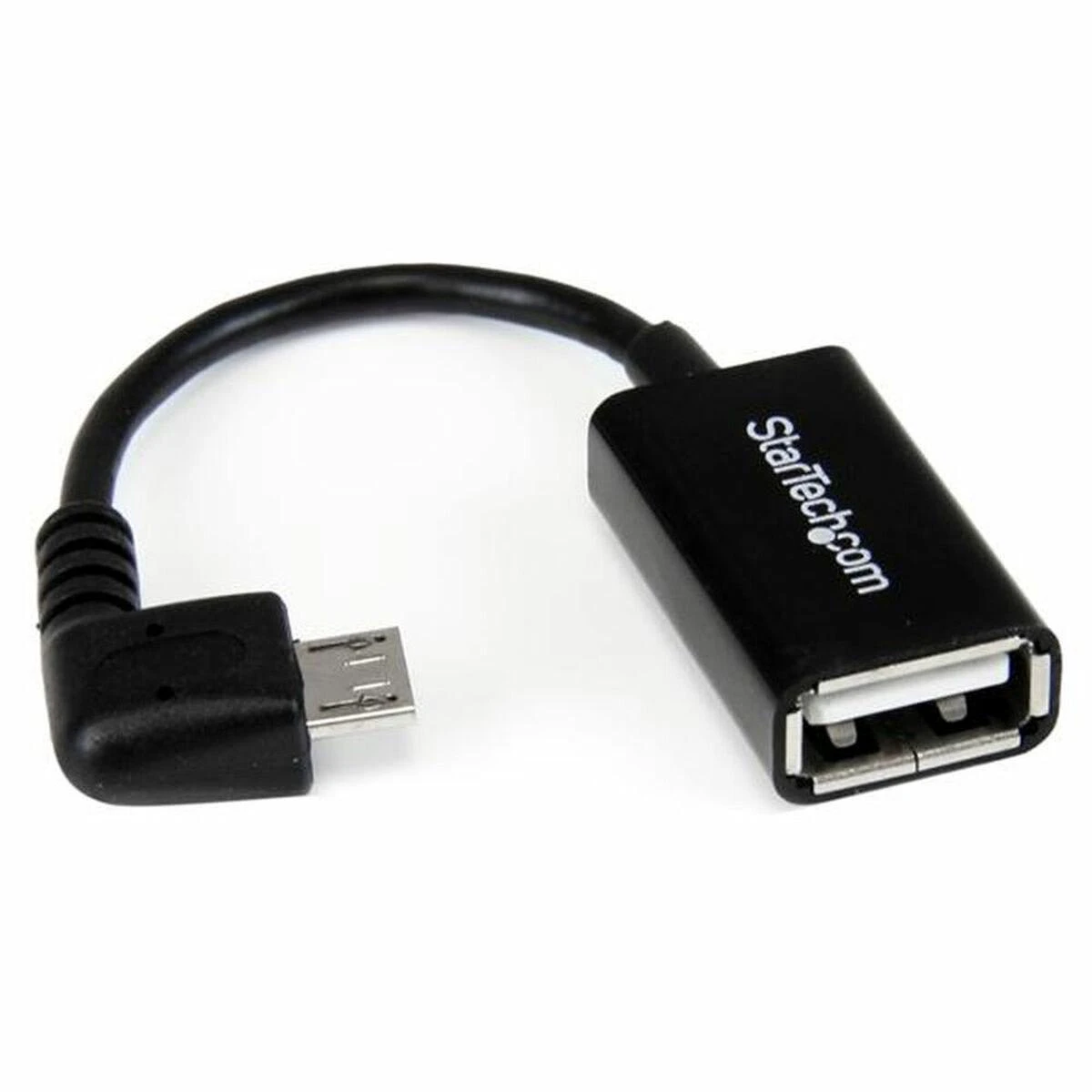 Adapteris USB StarTech USB-A - MicroUSB Juodas (UUSBOTGRA)