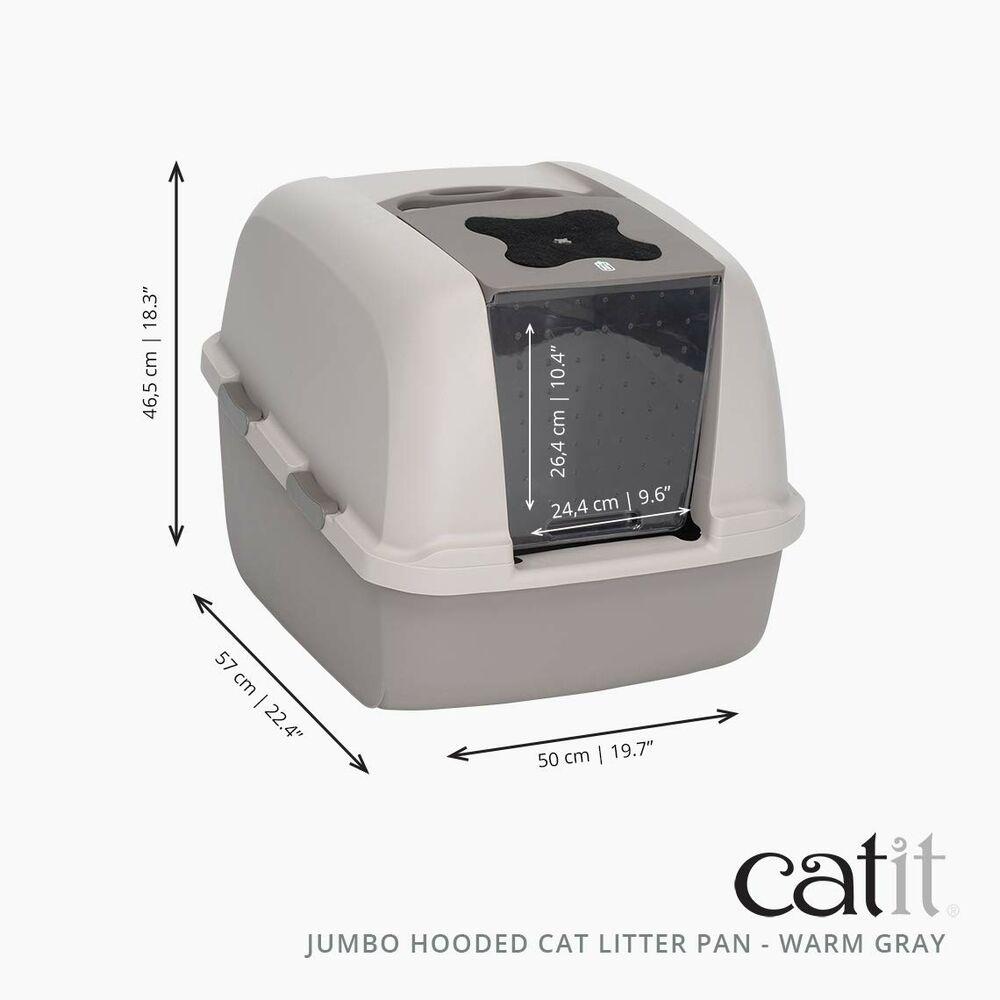 Hagen Catit uždara kačių kraiko dėžė Jumbo su gaubtu, 57 x 46 x 43 cm, 50695