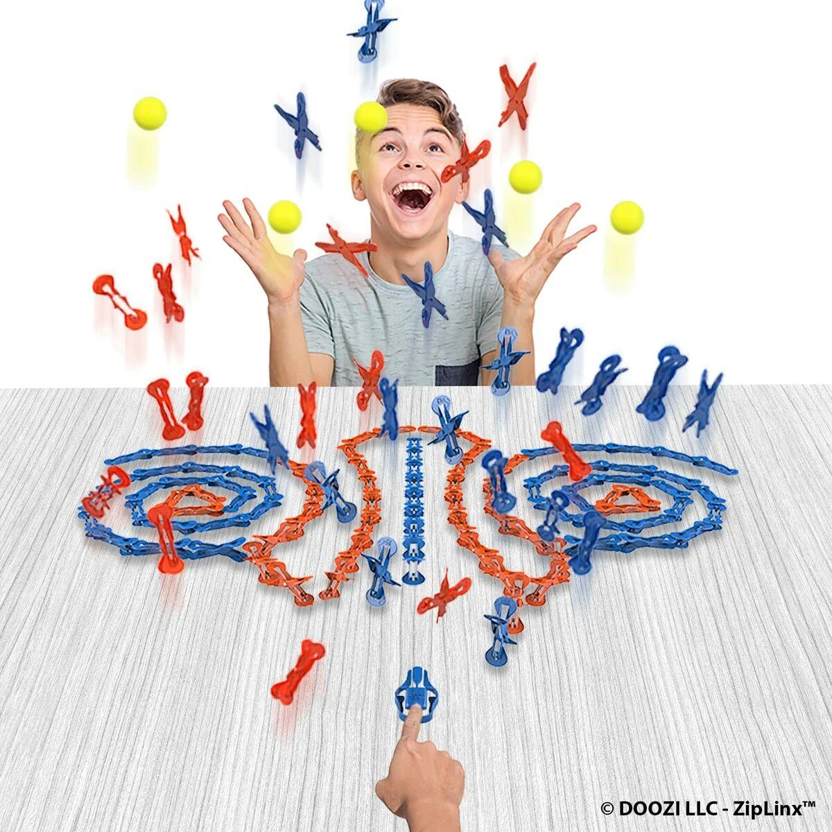 1Punkt „Crazy Blocks Zip Linx Booster Set Za5137“