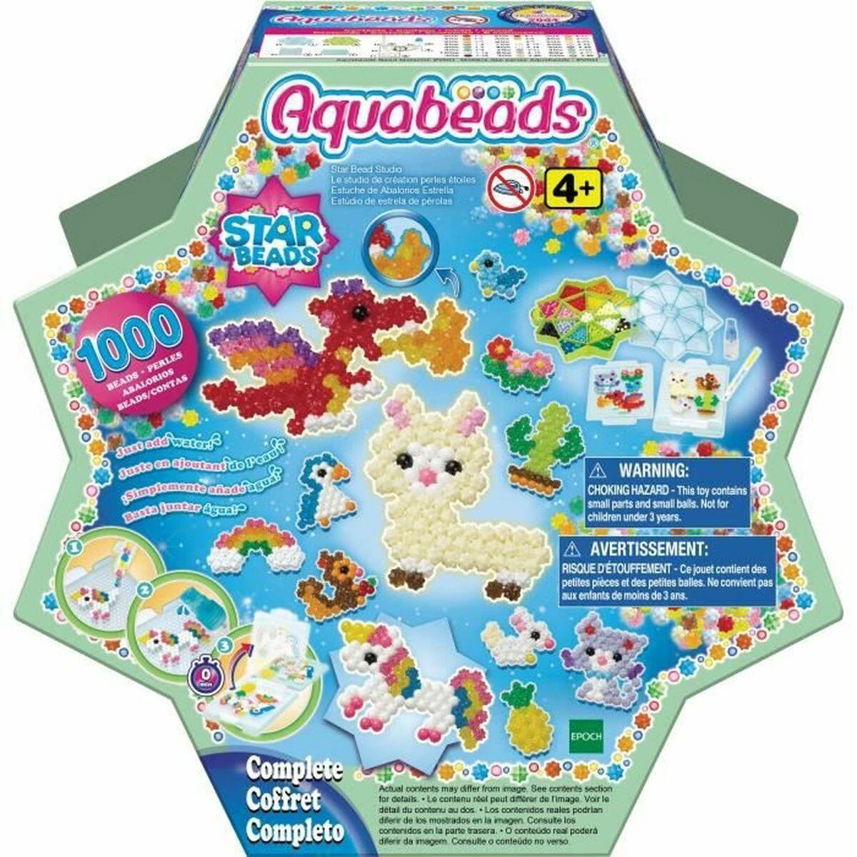 Epoch Rankdarbių rinkinys Aquabeads žvaigždutės pradžiamokslis