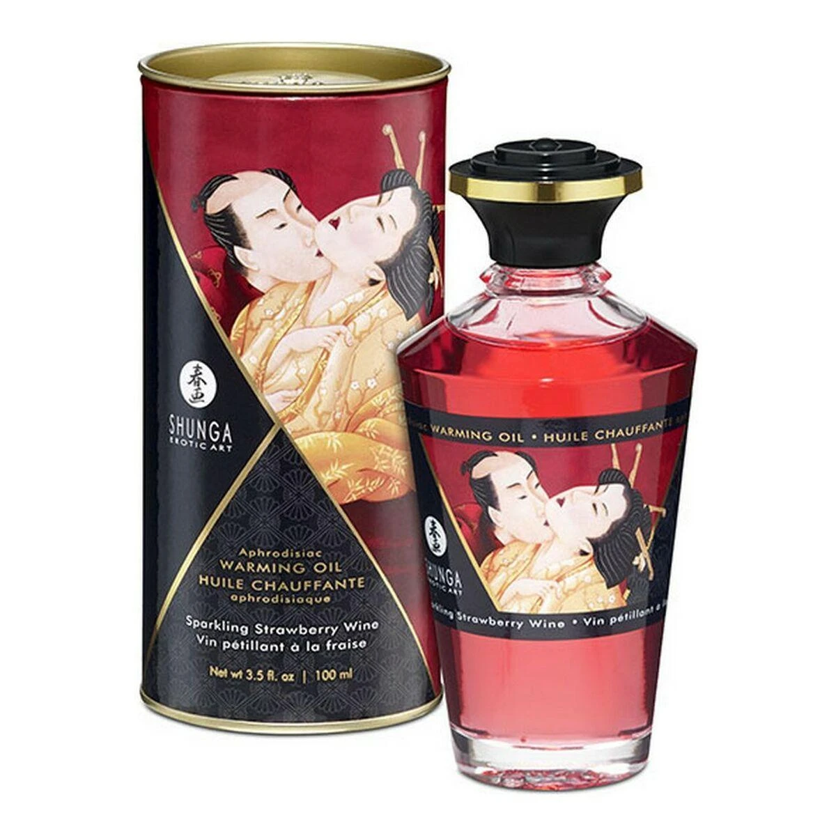 Shunga Oil Strawberry Wine 100 ml