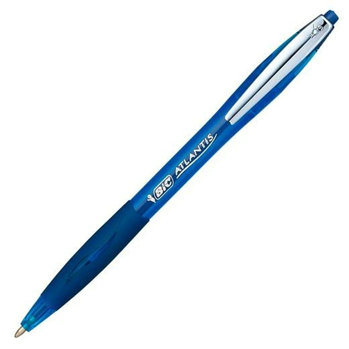 Bic Atlantis automatinis tušinukas mėlynu korpusu