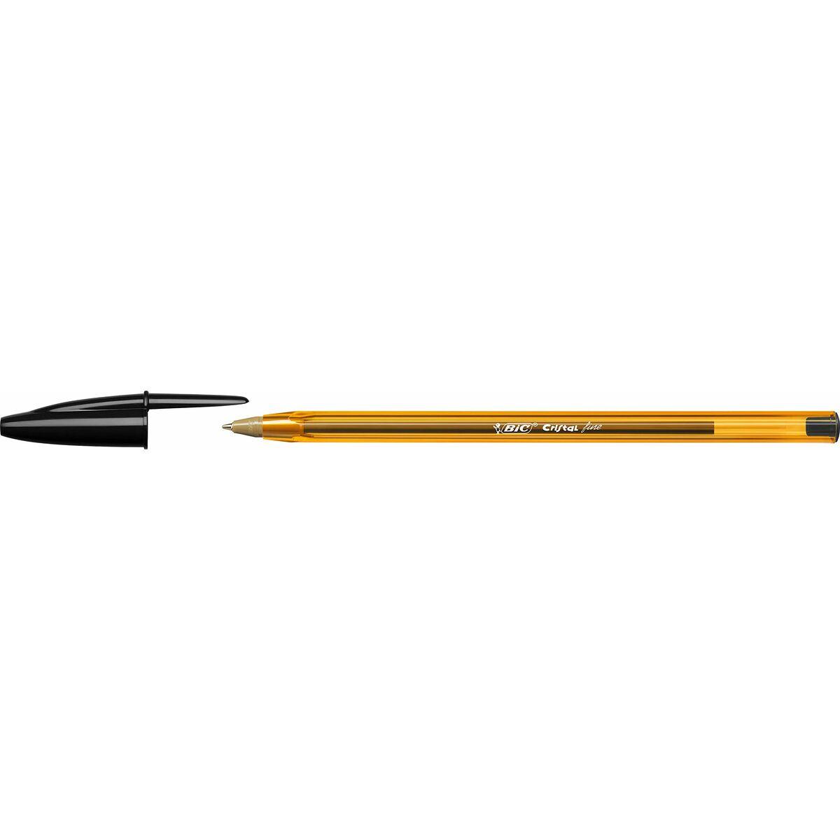 Bic Tušinukas Cristal Fine 0.3 mm, juodas, pakuotėje 50 vnt .134485