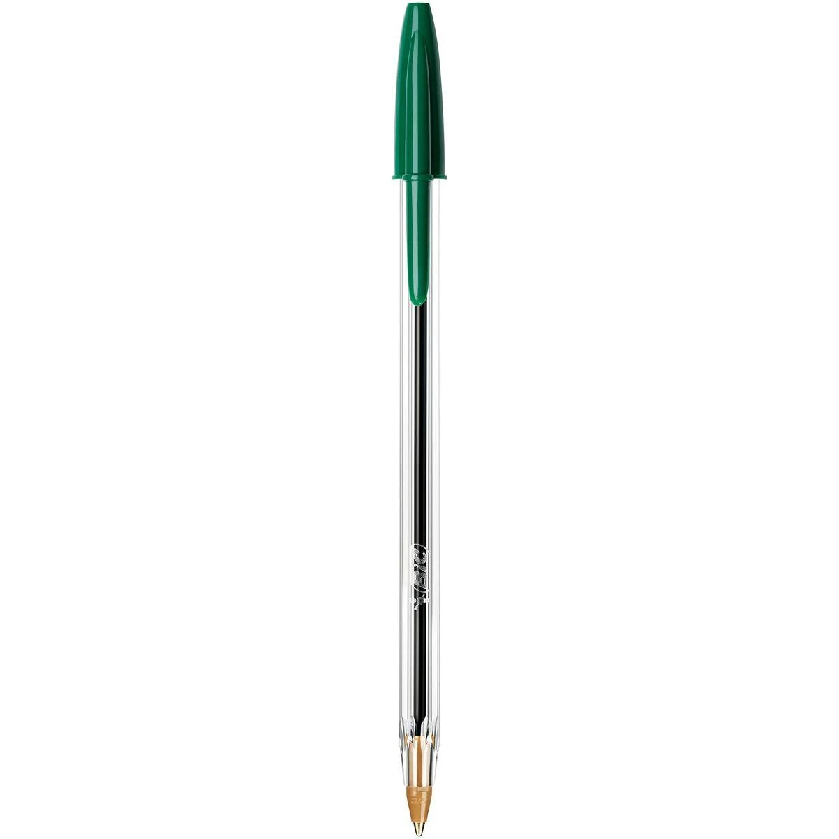 Bic Tušinukas Cristal 1.0 mm, žalias, pakuotėje 50 vnt. 129641