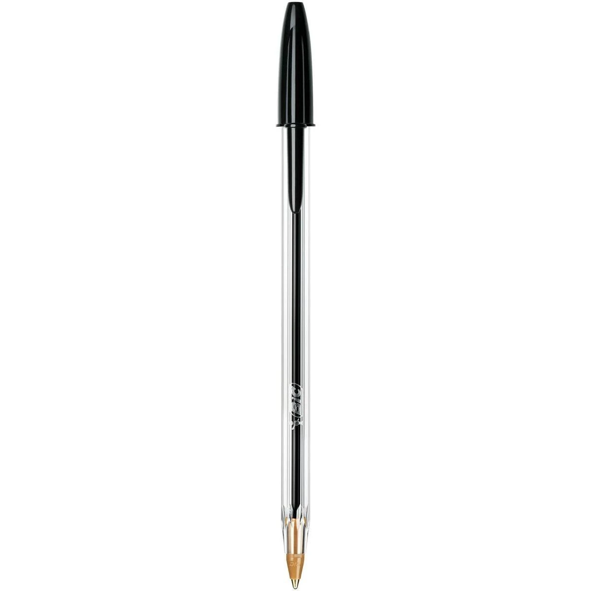 Bic Tušinukas Cristal 1.0 mm, Juodas, pakuotėje 50 vnt. 847897
