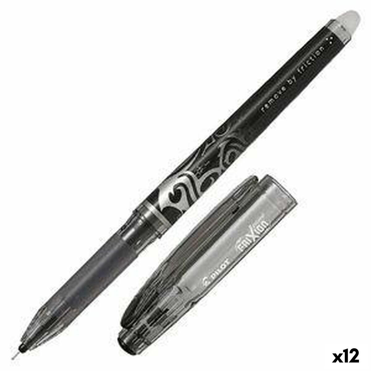 Pilot Pen Smulkintuvas Pultas FriXion Point juodas (12 vnt)