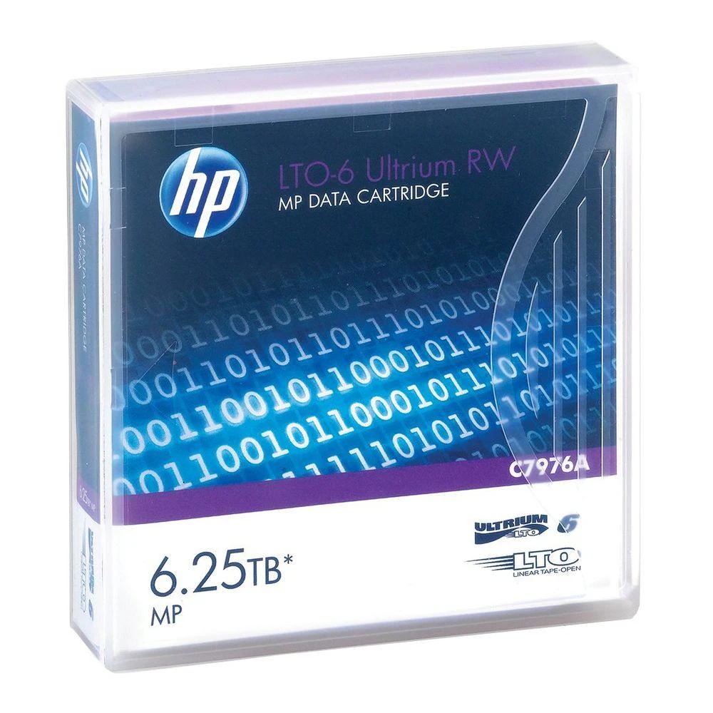 Hewlett Packard (HP) HPE LTO-6 Ultrium 6.25TB RW duomenų kasetė