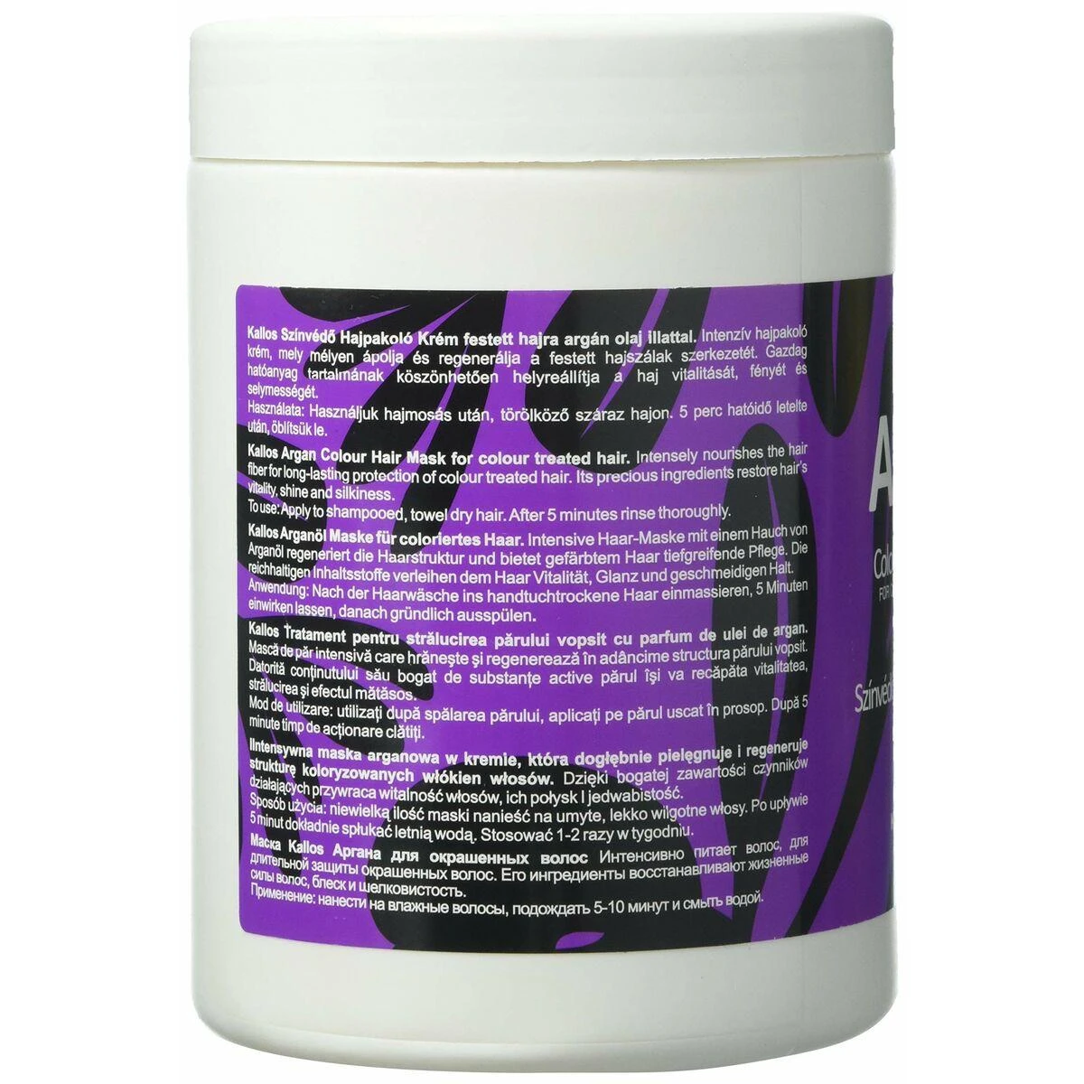 Kaukė dažytiems plaukams Kallos Argan Colour Hair Mask 1000 ml
