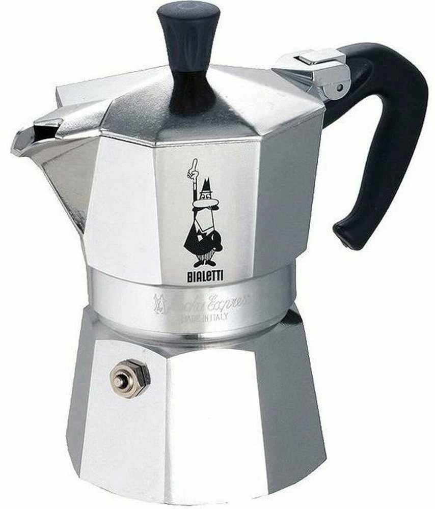 Kavos Aparatas - Bialetti Moka Express 0.2L Aliuminis Juodas