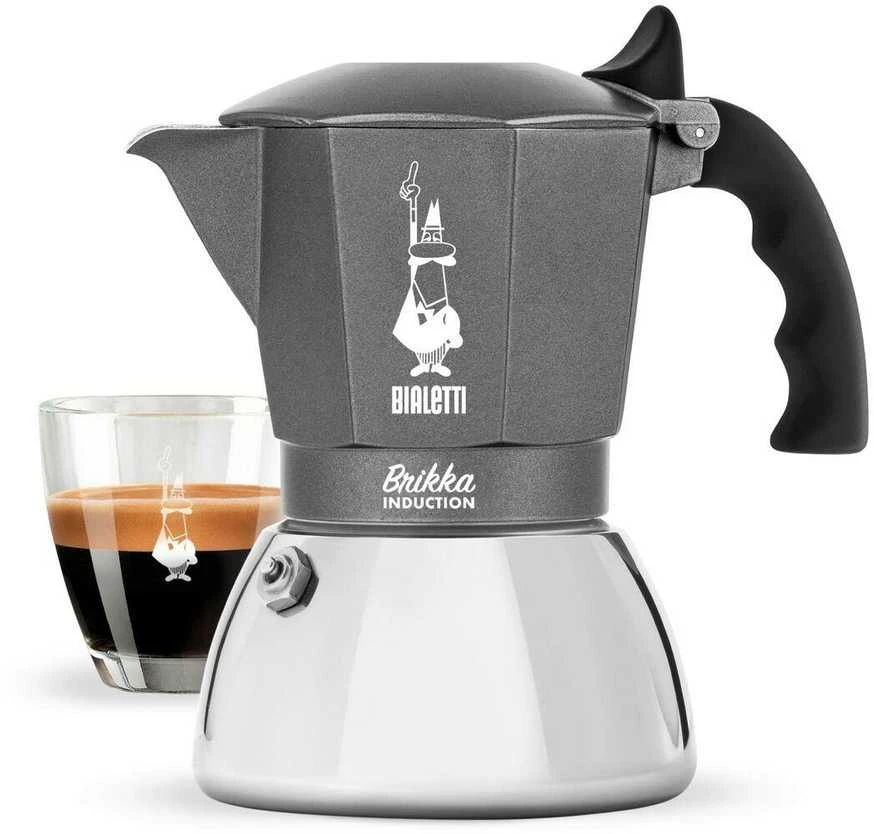 Bialetti Brikka Induction 4 puodelių kavinukas