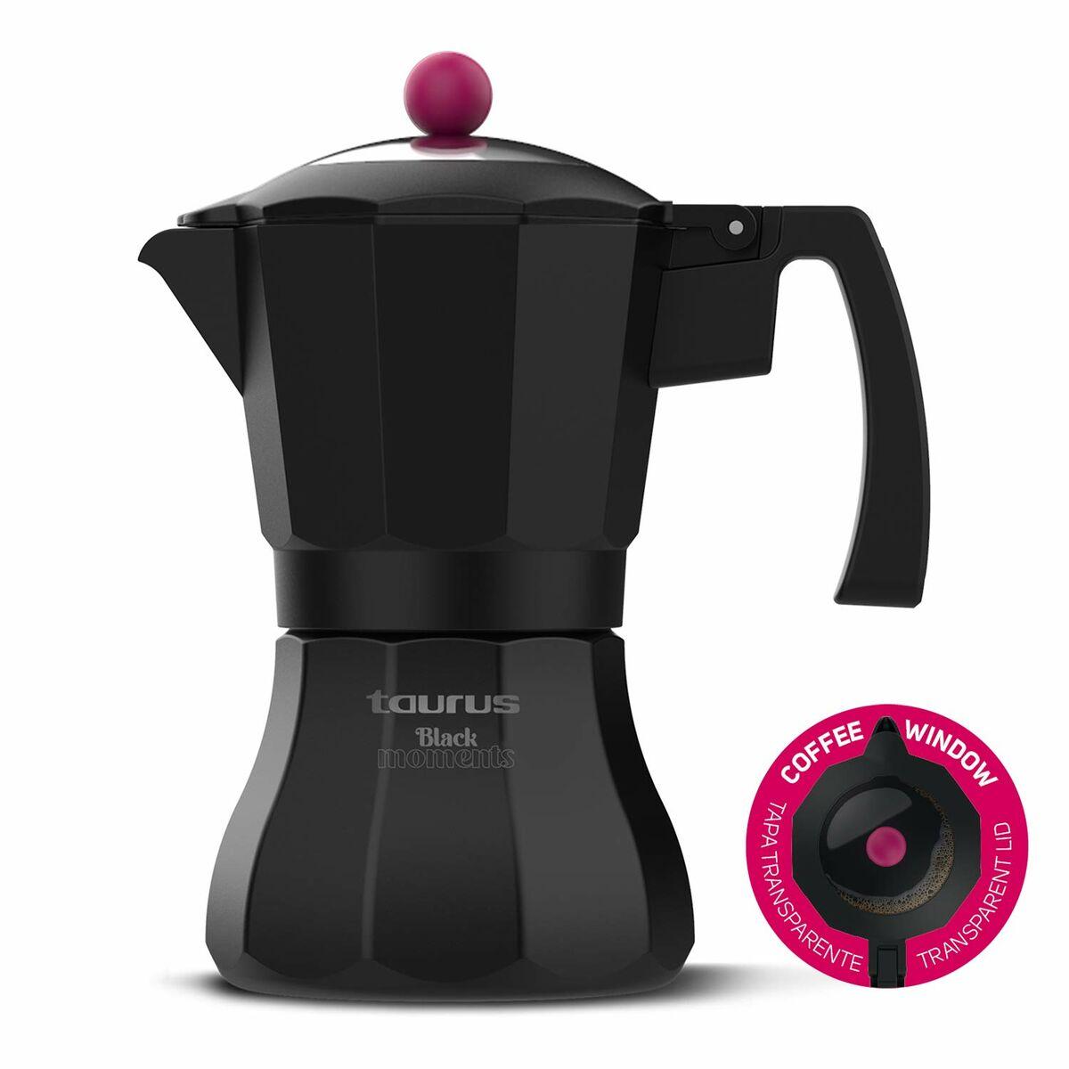 Kavos aparatas for 6 cups Taurus Juodas Moments KCP9006l