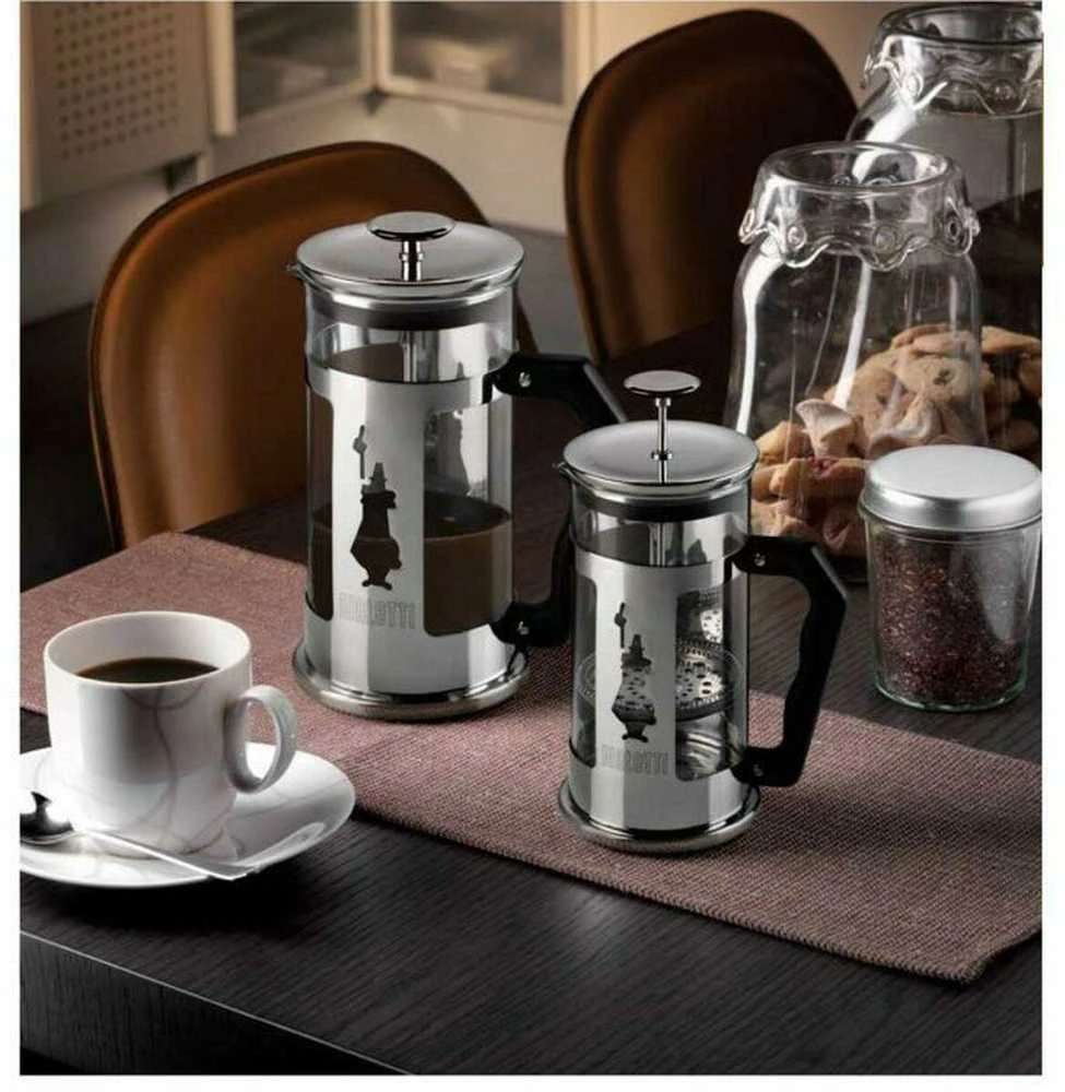 Arbatinukas - Bialetti 1 L Rankinis Vakuuminis, Juodas