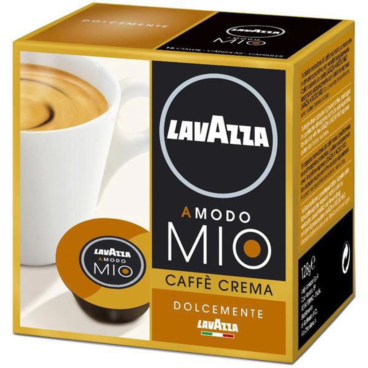 Kavos kapsulės Lavazza „A Modo Mio Lungo Dolce“ 16 vnt.