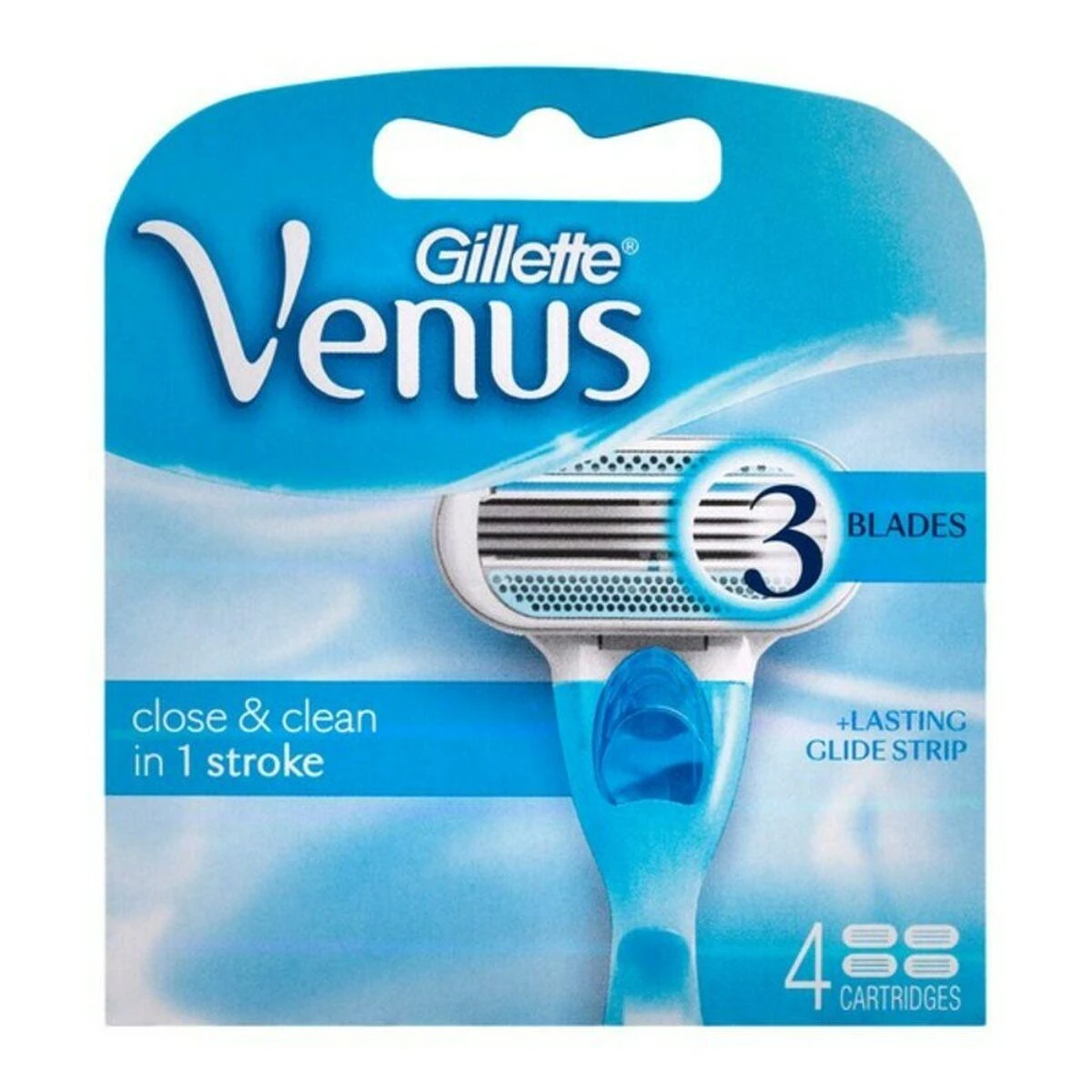 Gillette Skustuvo galvutės VENUS Smooth, 4 vnt.
