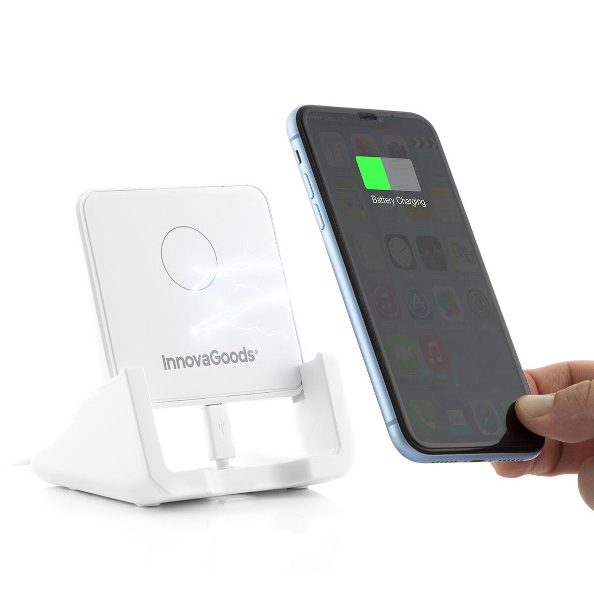 Kelių padėčių belaidis įkroviklis su atramine baze Pomchar InnovaGoods