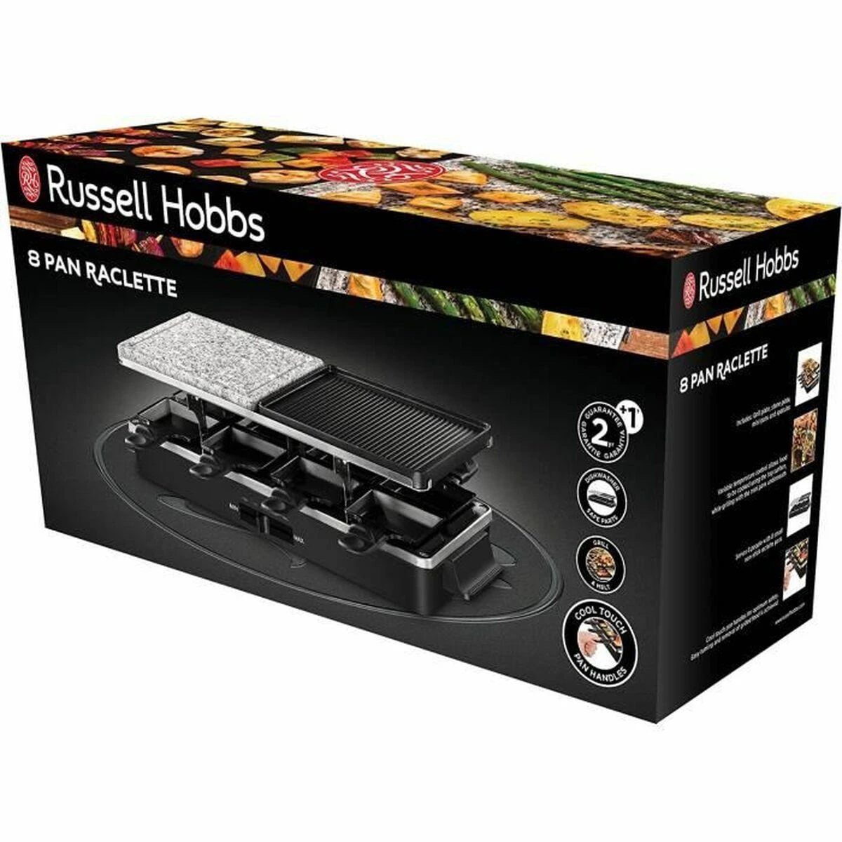 Russell Hobs Elektrinis grilis Russell Hobbs Multi Raclette 3 in 1, 26280-56