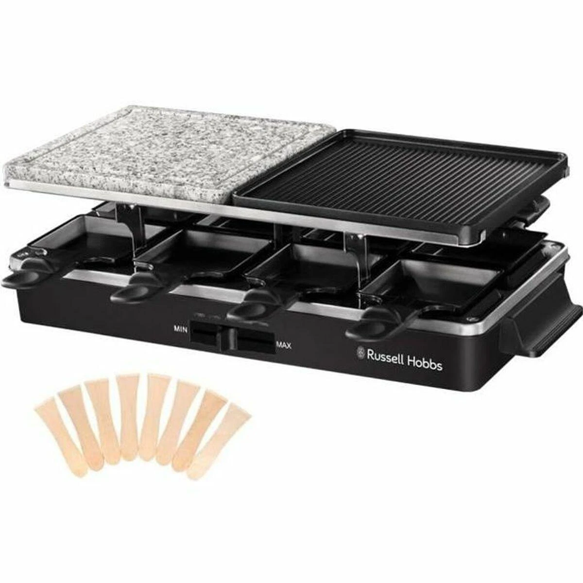 Russell Hobs Elektrinis grilis Russell Hobbs Multi Raclette 3 in 1, 26280-56
