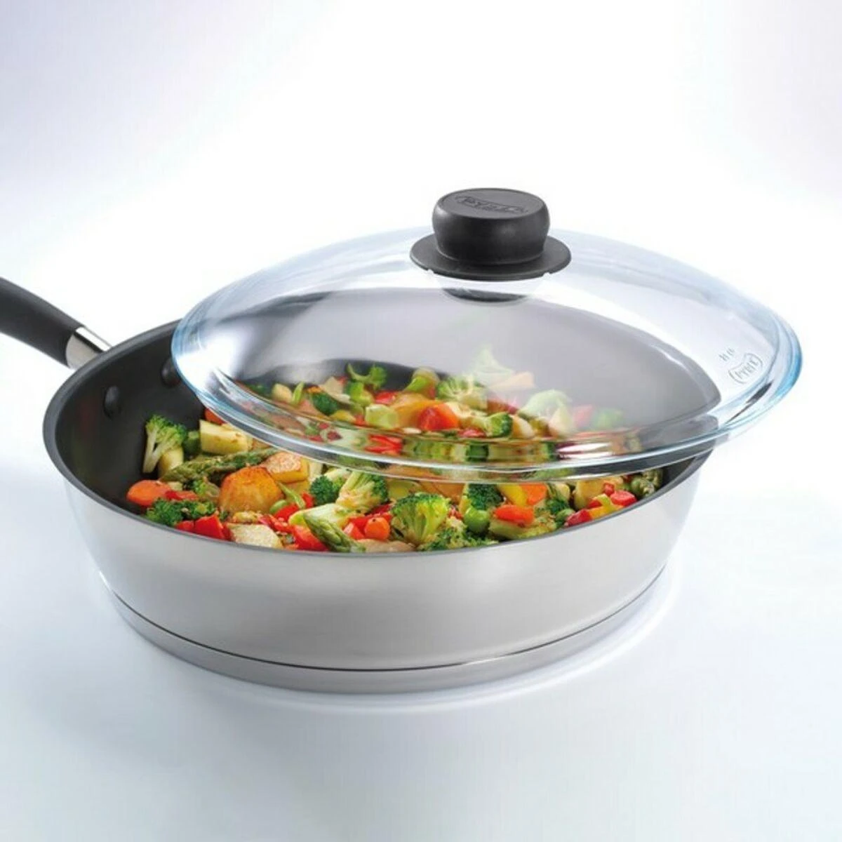 Pyrex Vazono uždangalas Pyrex „Viskas vienam“ skaidrus stiklas - 28 cm